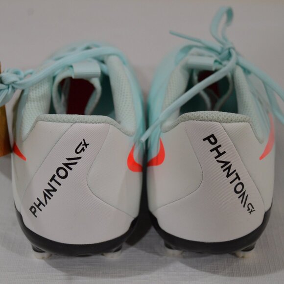 Nike JR Phantom GX II Academy FG/MG Mint/Atomic Red/Off Noir Size 5.5Y (New) - Picture 6 of 13